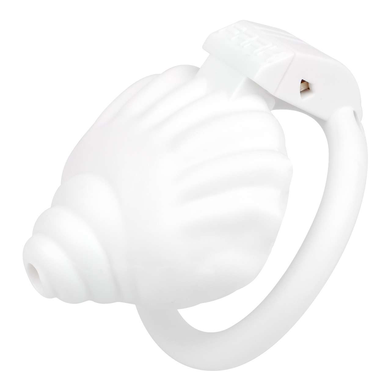 Shell Shaped Sissy Chastity Cage