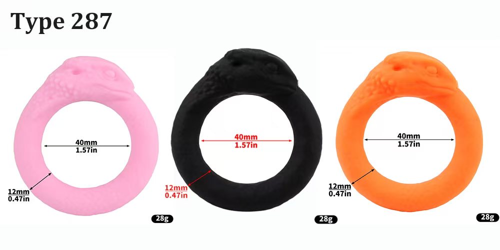 Silicone Lock Ring Delay Ejaculation