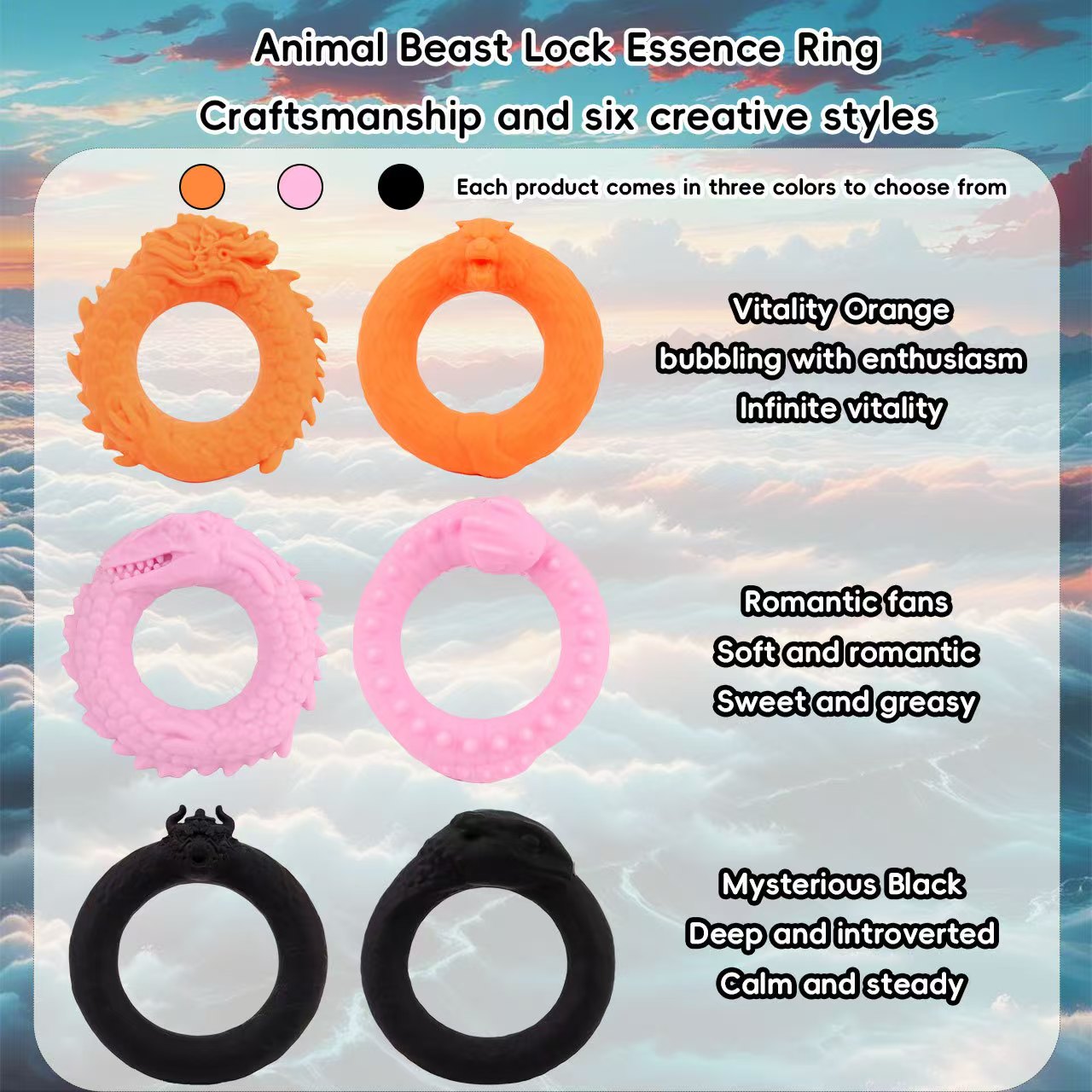Silicone Lock Ring Delay Ejaculation