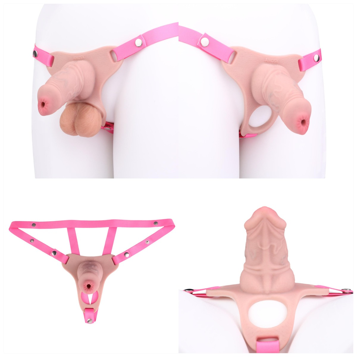 Silicone Party Wearable Chastity Device