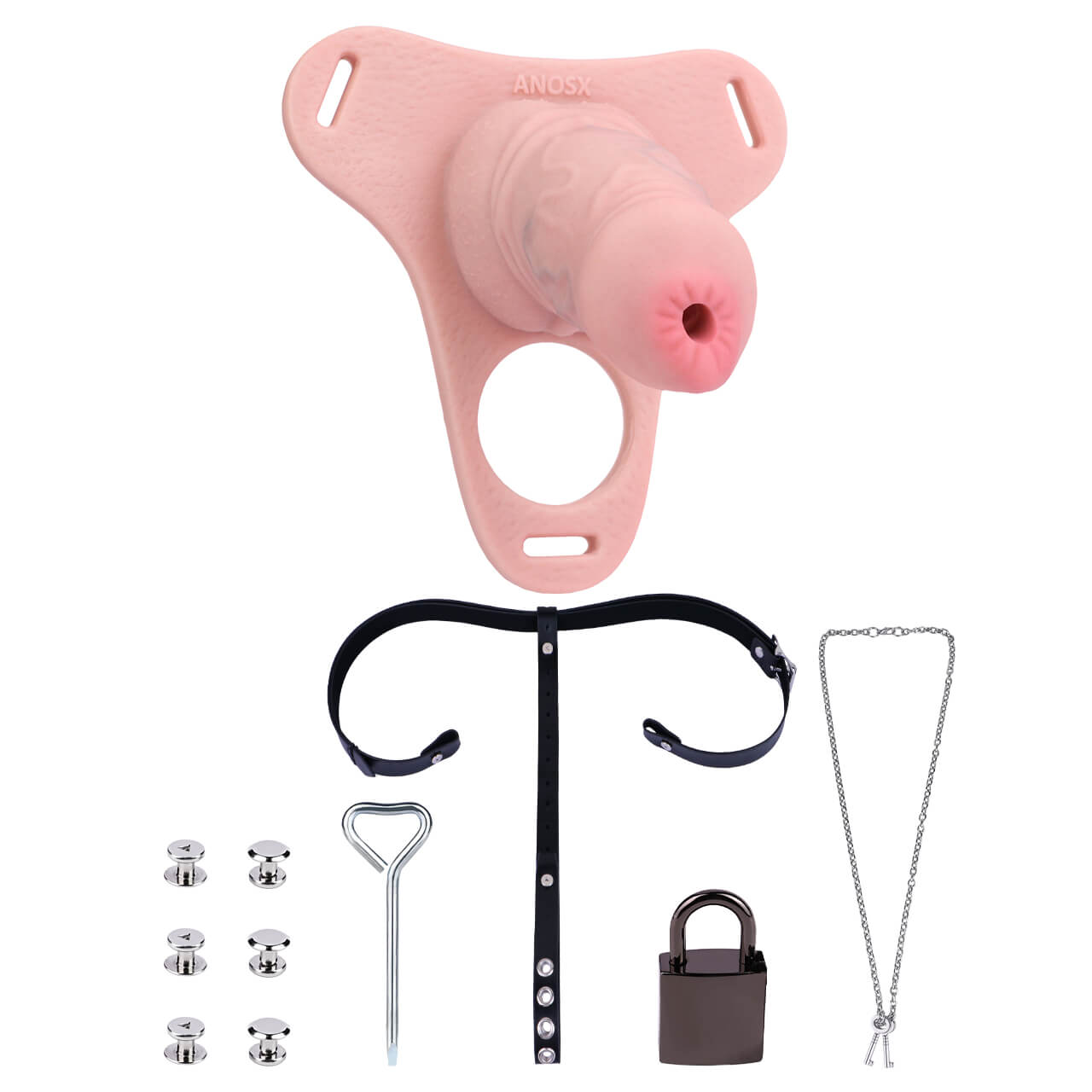 Silicone Party Wearable Chastity Device 9