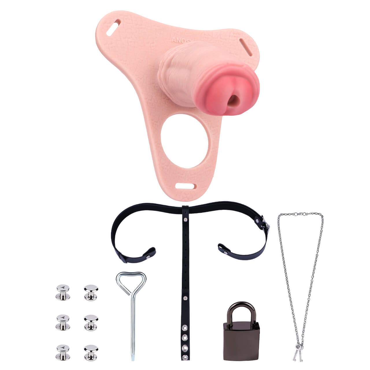 Silicone Party Wearable Chastity Device 12