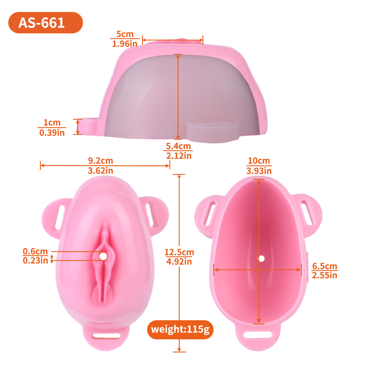 Sissy Silicone Chastity Cage with Belt 14