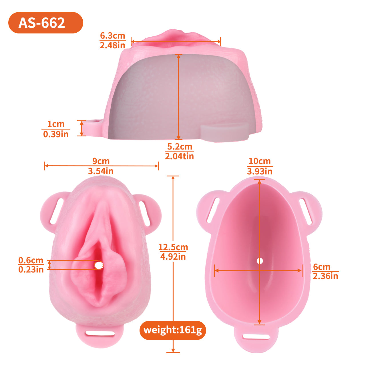 Sissy Silicone Chastity Cage with Belt 17