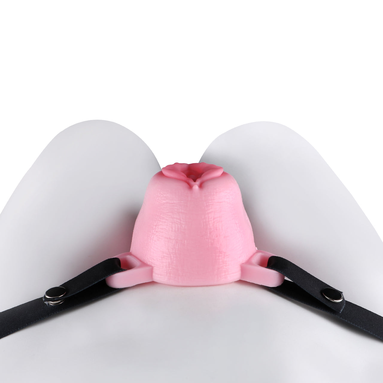 Sissy Silicone Chastity Cage with Belt 9
