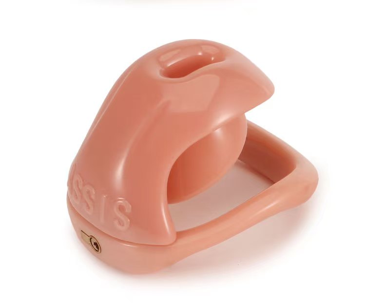 Sissy Protective Hood Chastity Cage 4