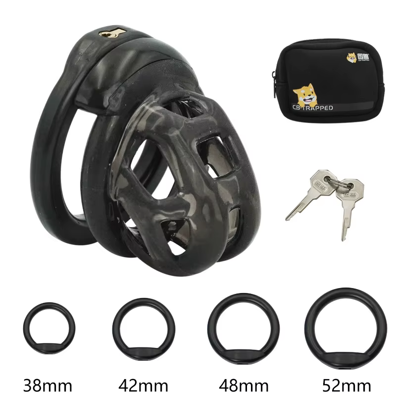 Soft Rubber Cobra Chastity Discreet