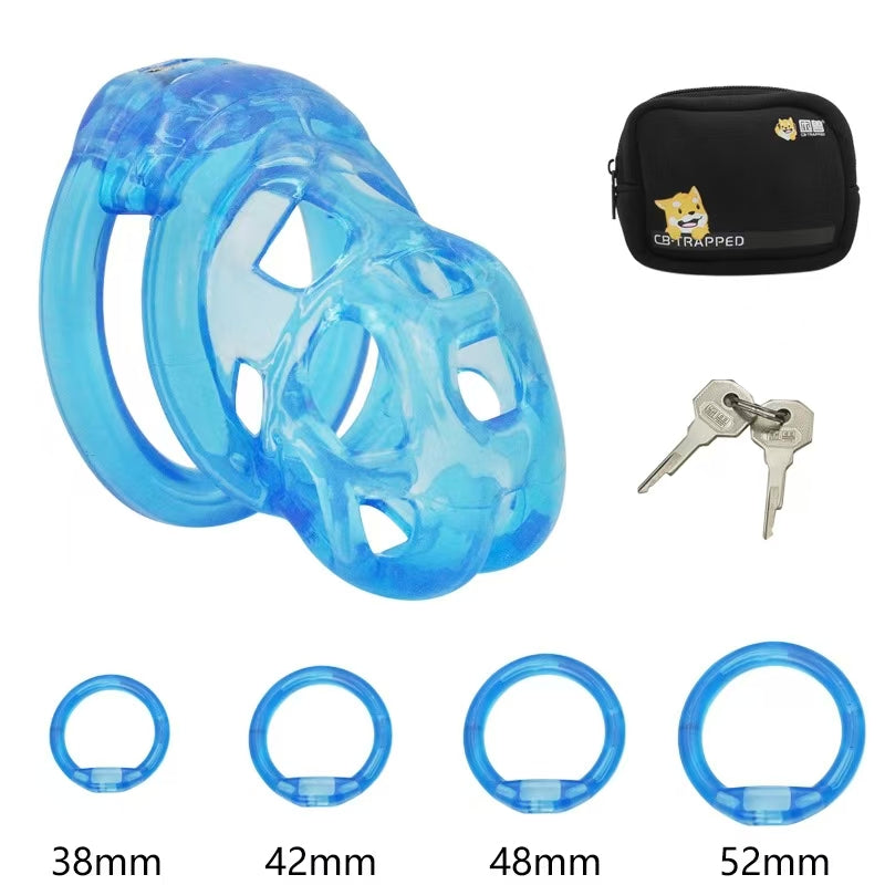 Soft Rubber Cobra Chastity Discreet