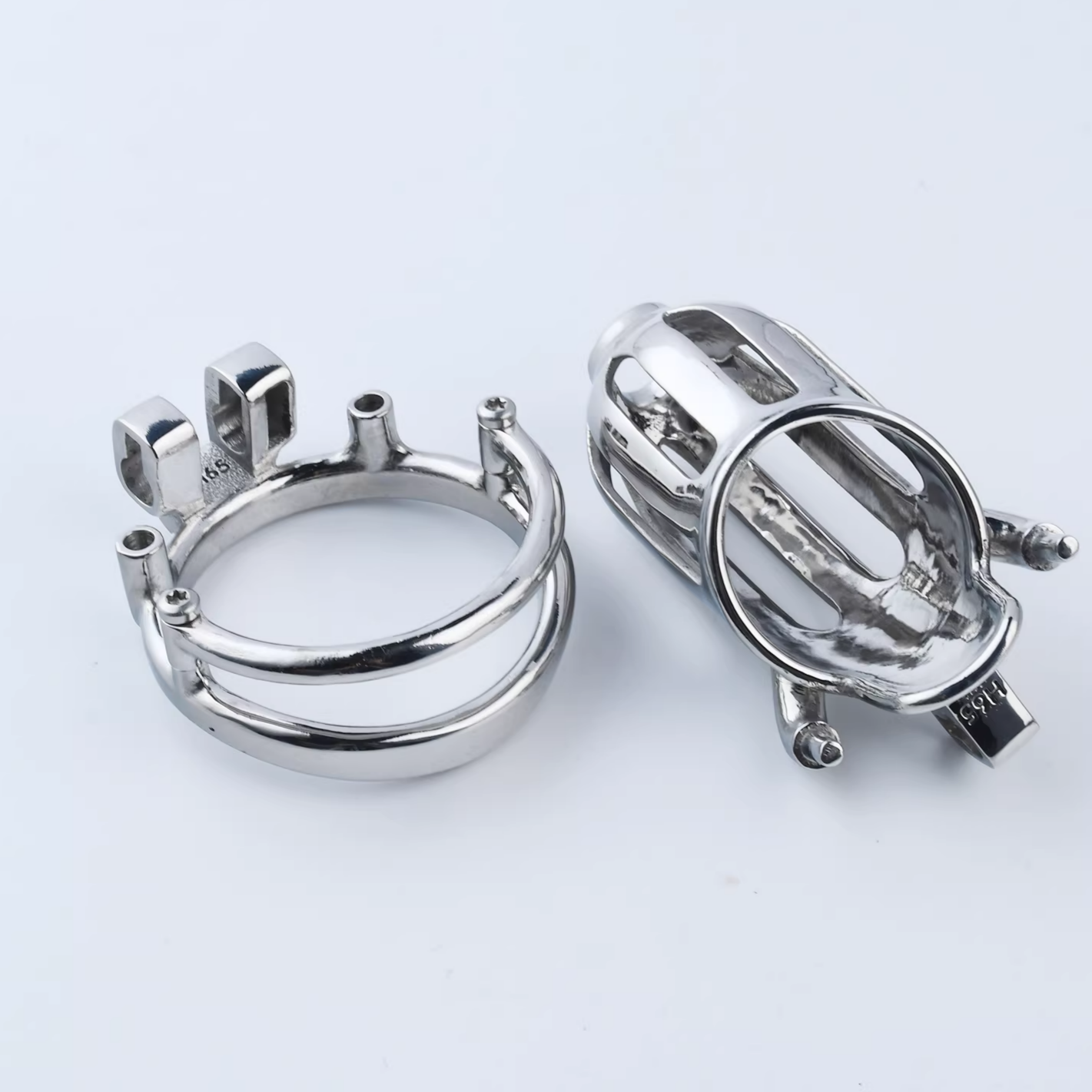 Steel Custom Chastity Cage T11 - 10