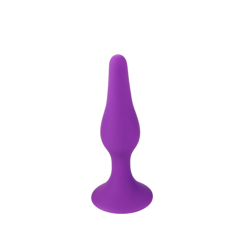 Plug anal à ventouse en silicone
