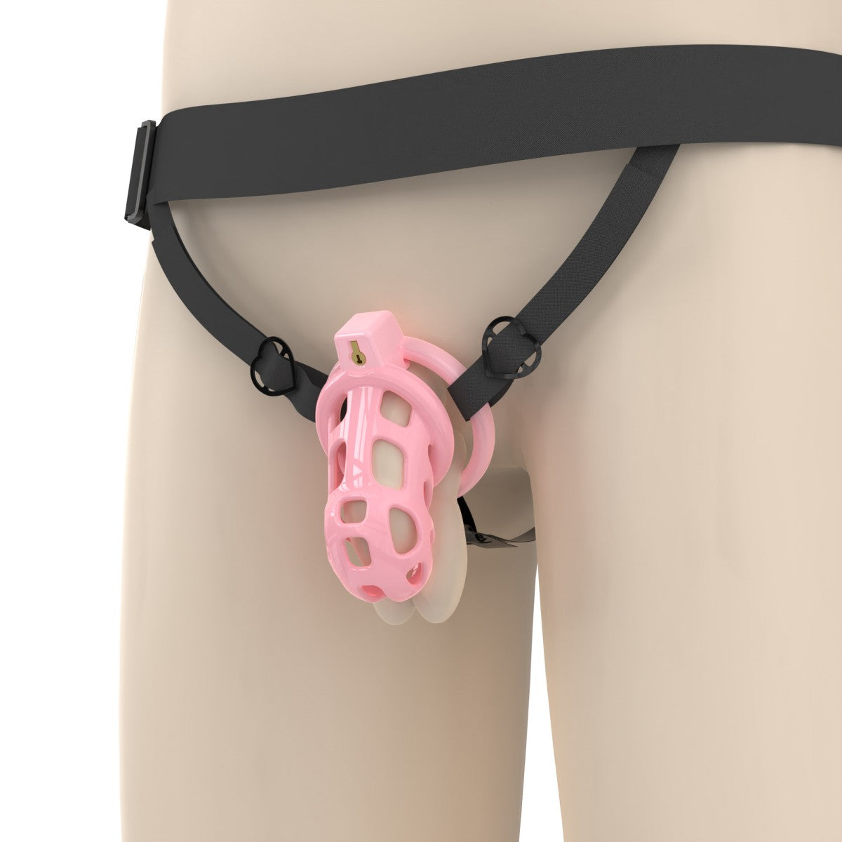 Three Way Chastity Auxiliary Belt 6