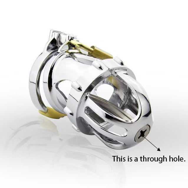 Titanium Alloy Metal Chastity Cage