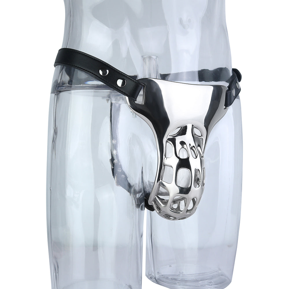 Top#02 Wearable Chastity Cage - 1