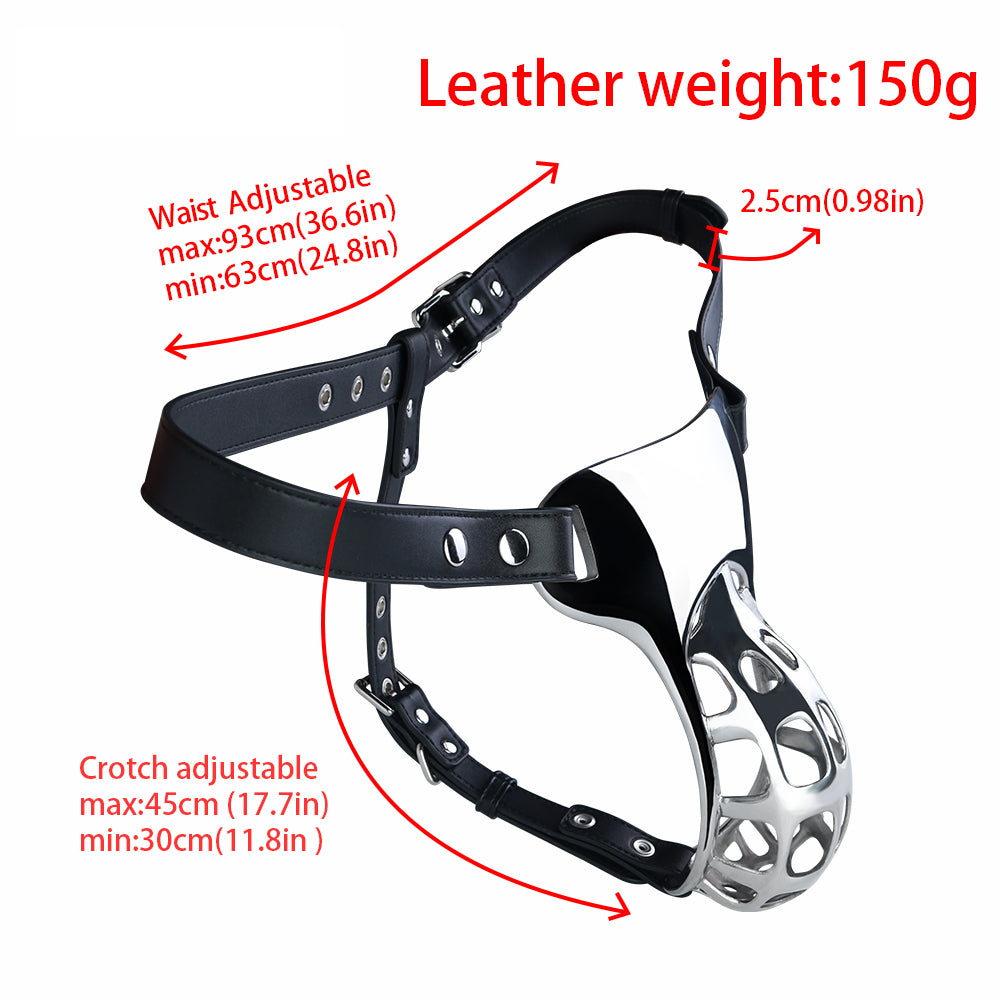 Top#02 Wearable Chastity Cage - 7