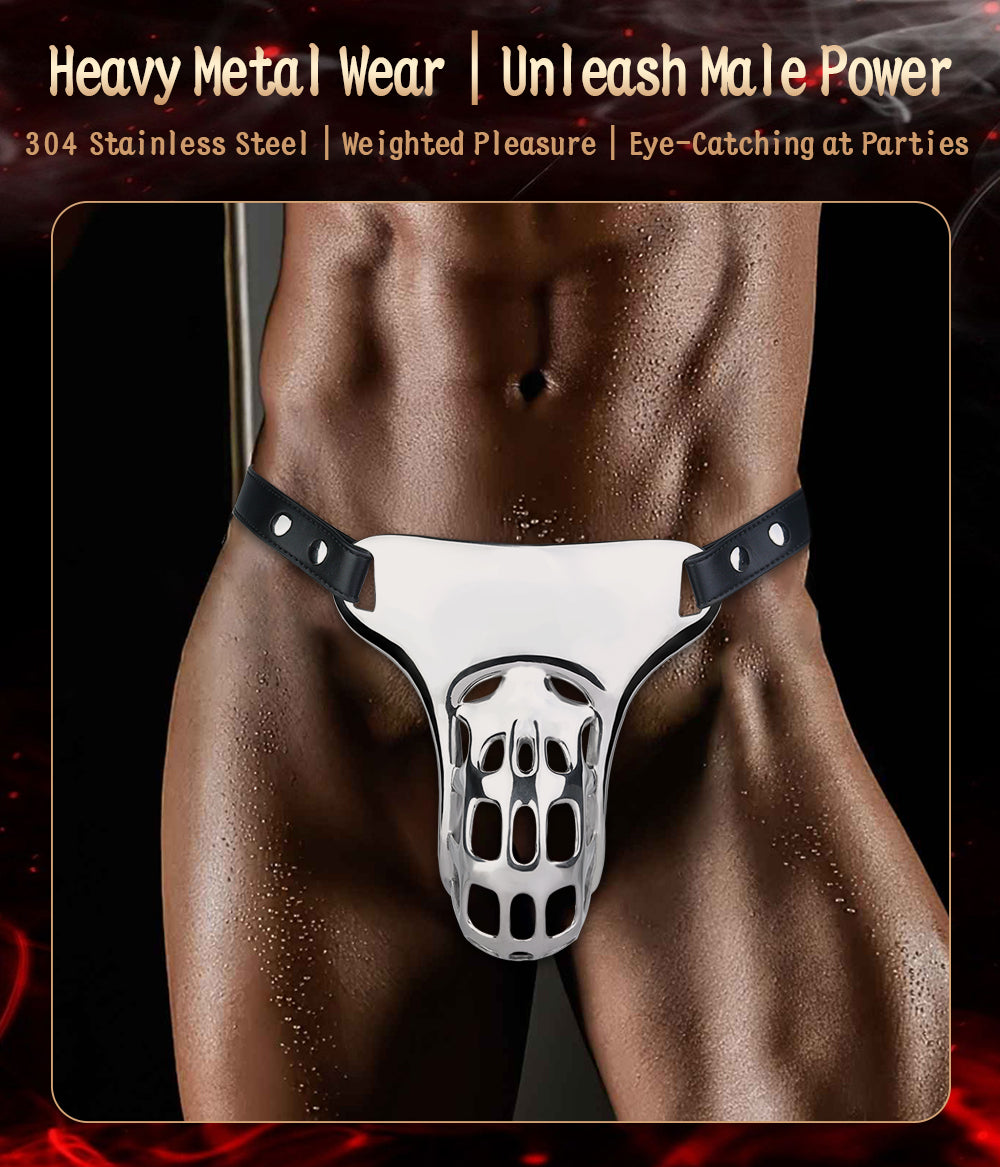 Top#02 Wearable Chastity Cage - 8