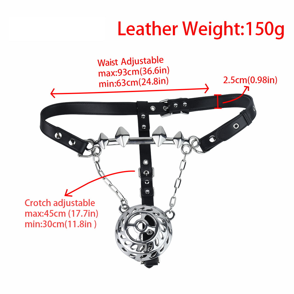Top#04 Wearable Chastity Cage - 16