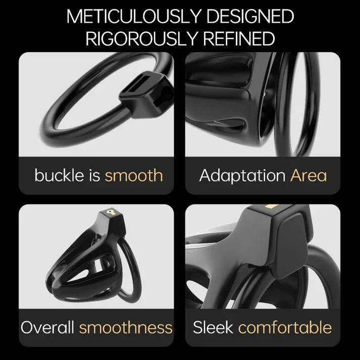 Two Cages Male Chastity Devices - 7