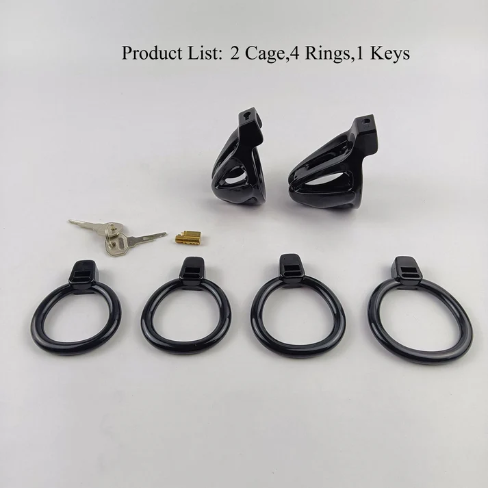 Two Cages Male Chastity Devices - 6
