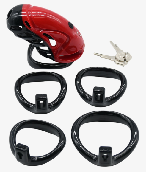 Vibrating Chastity Cage -6
