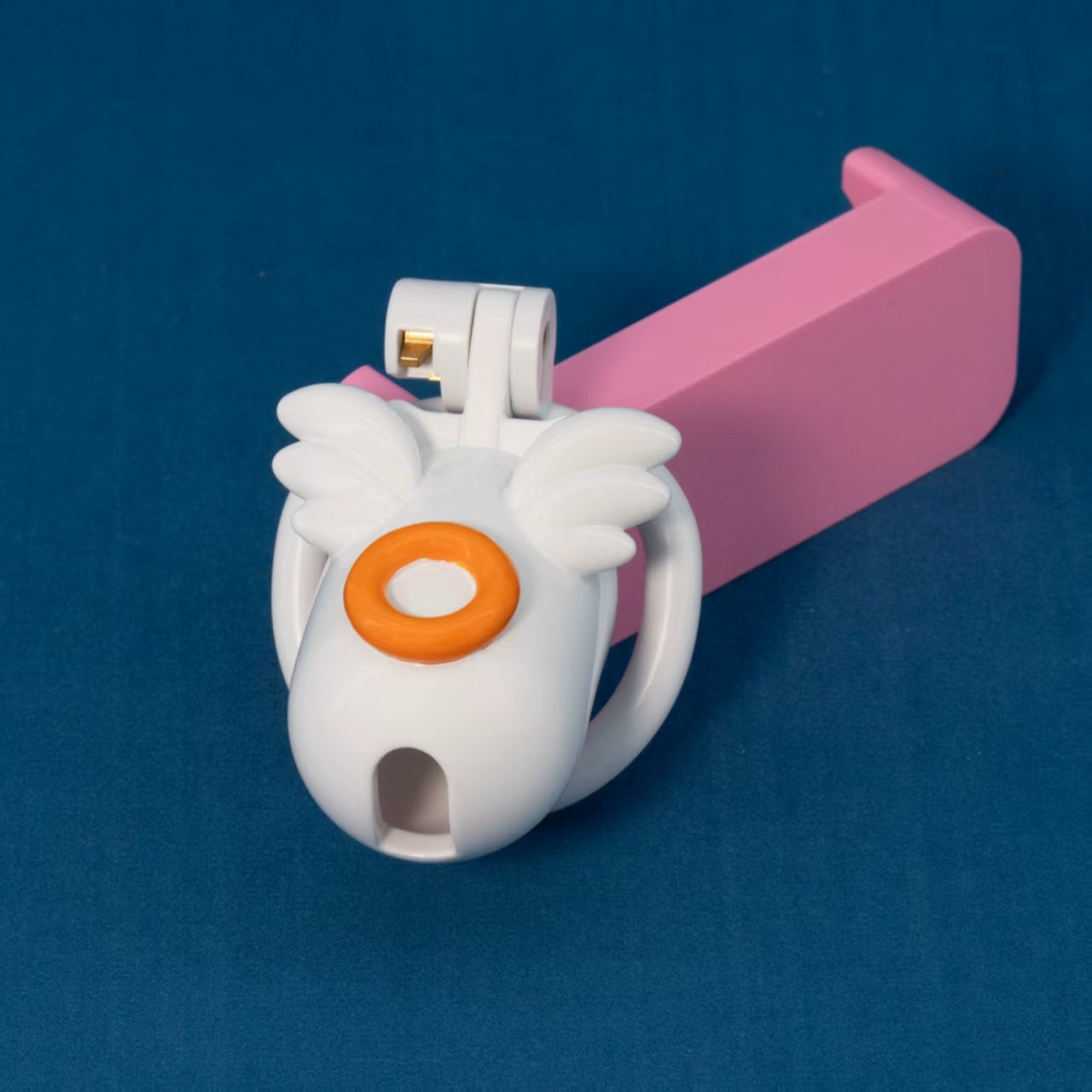 White Angel Chastity Cage 6
