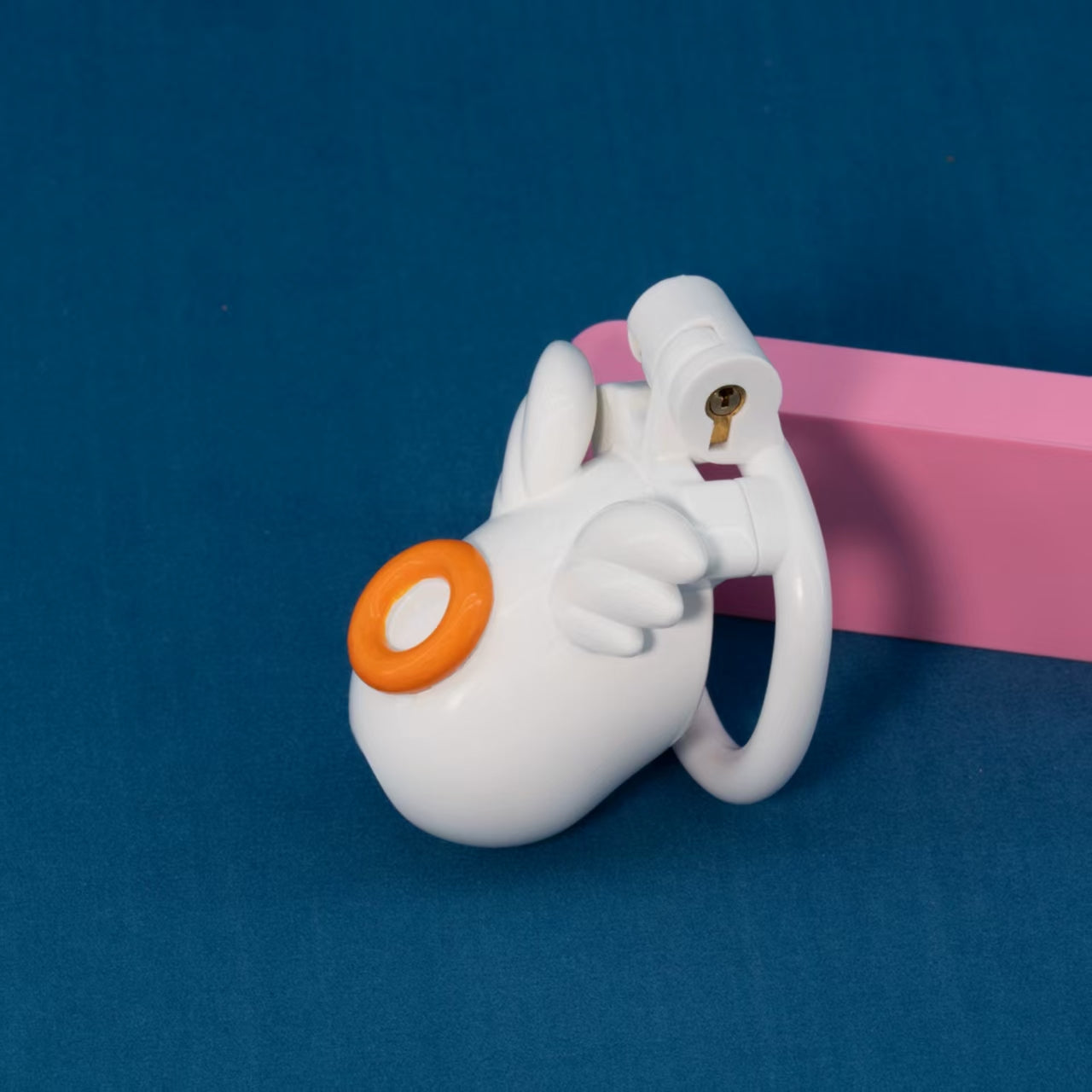 White Angel Chastity Cage 4