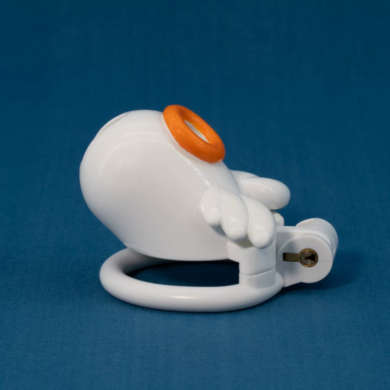 White Angel Chastity Cage 8