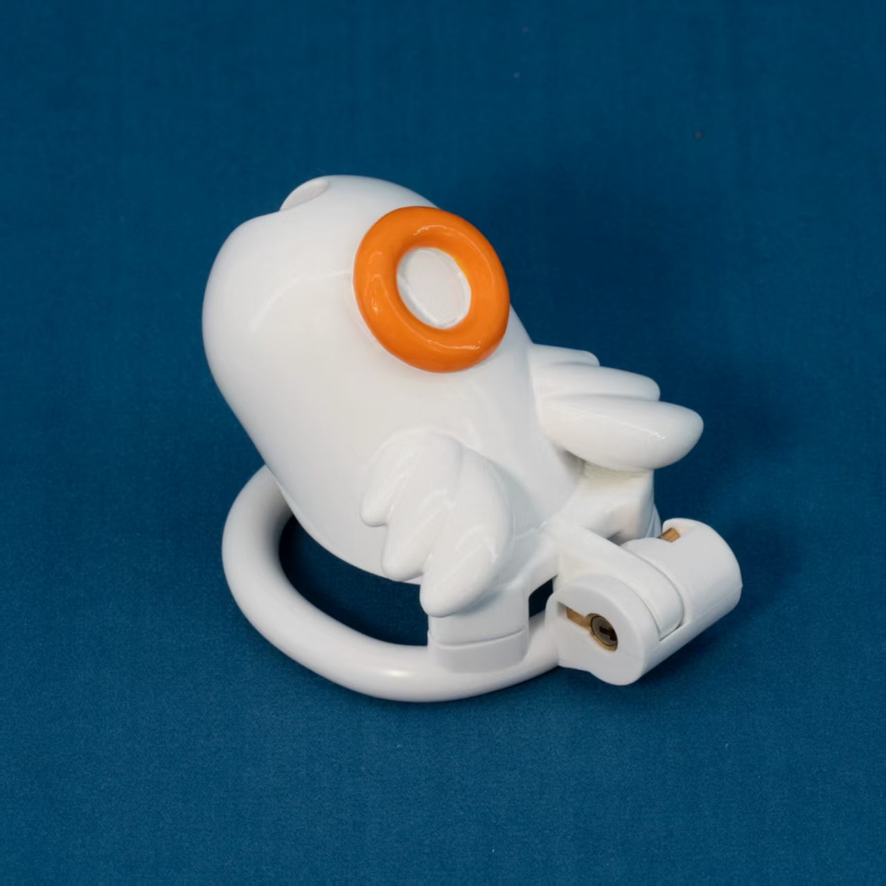 White Angel Chastity Cage 5