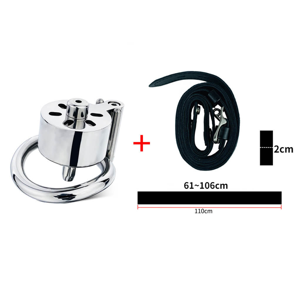 Cage de chasteté masculine neuve avec ceinture