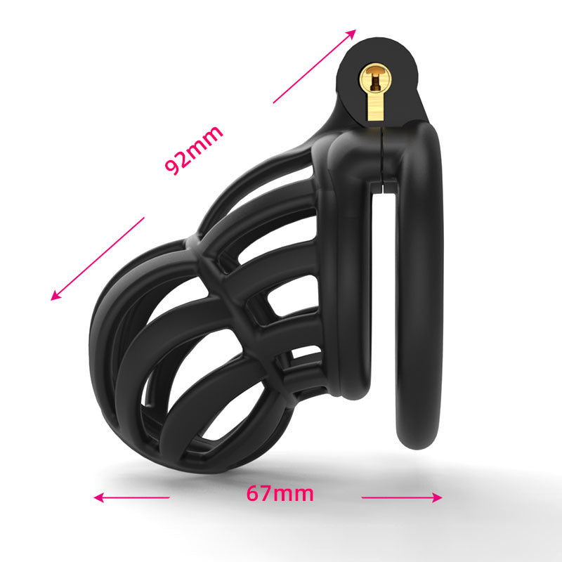 Kit de dispositif de chasteté pour stégosaure à visage étroit 3D