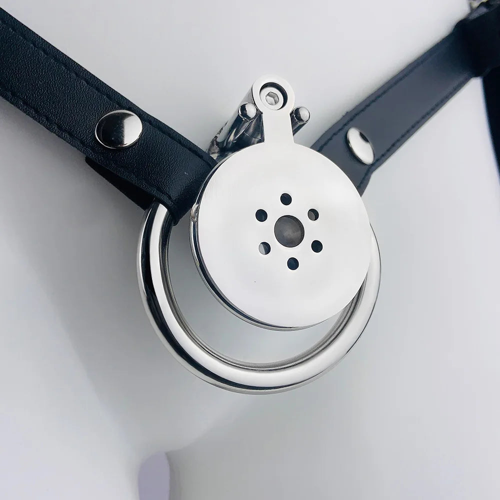 BDSM Umgedrehter Keuschheitskäfig Negativ