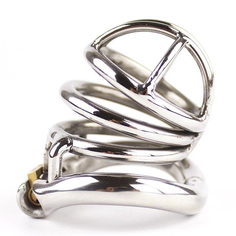 Keuschheitskäfig aus Metall, klein & schäbig