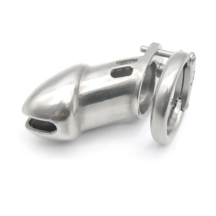 Keuschheitskäfig aus Metall Long & Hard