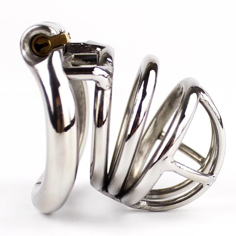 Keuschheitskäfig aus Metall, klein & schäbig