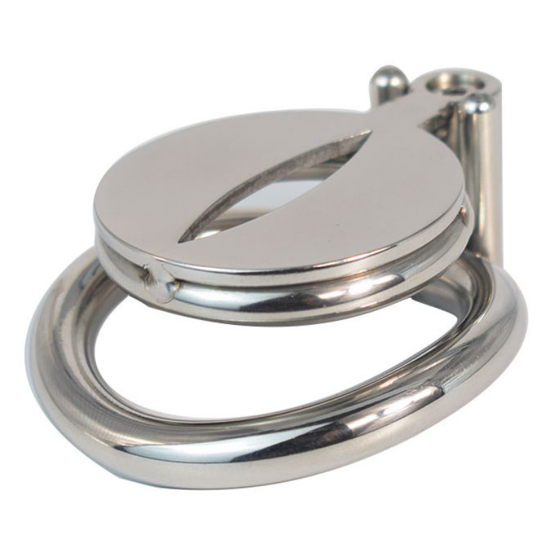 Cage à pénis en micro-acier à petite lame de feuille (0,5 pouces)