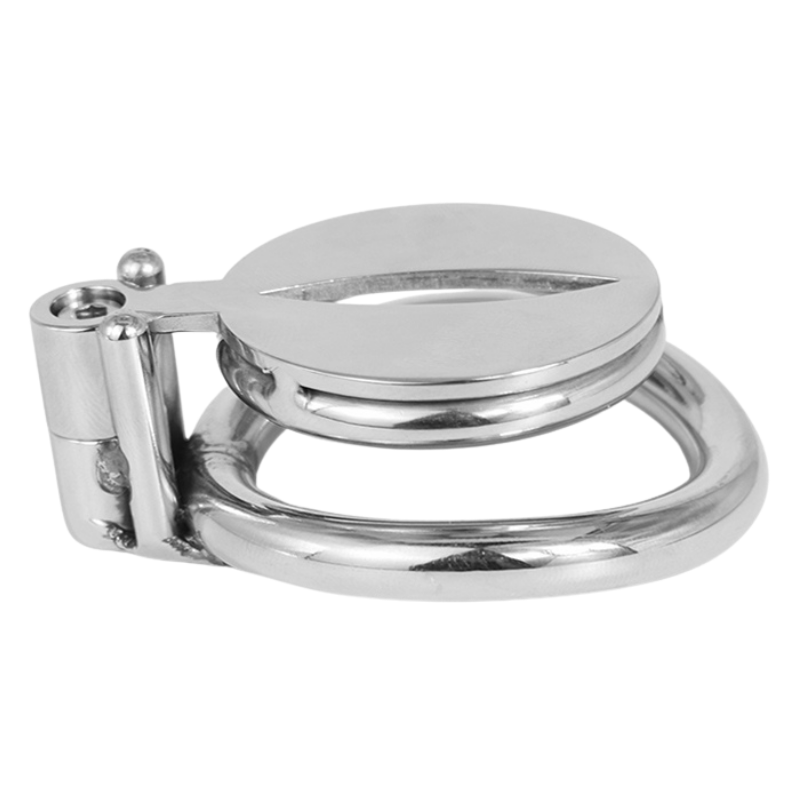 Cage à pénis en micro-acier à petite lame de feuille (0,5 pouces)