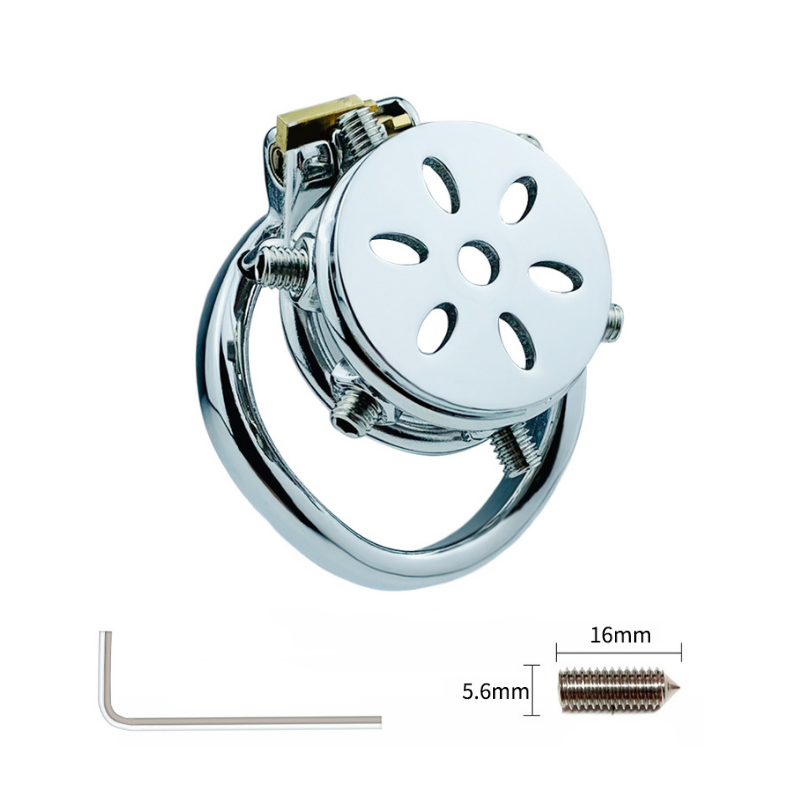 Cage de chasteté micro avec vis
