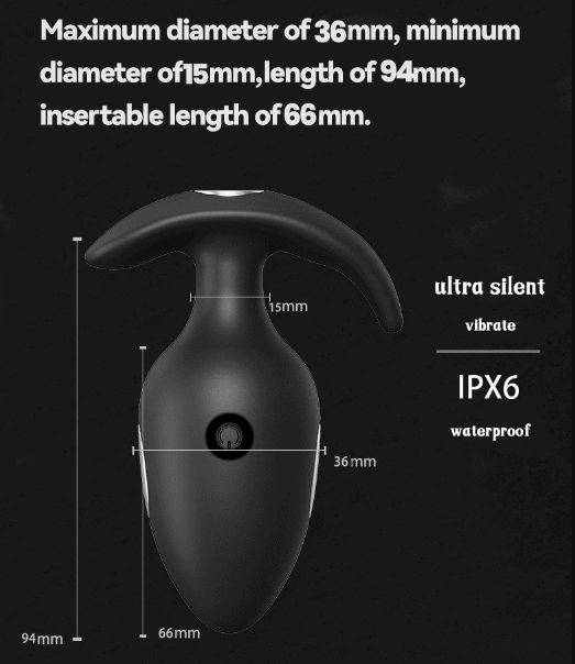 Plug anal contrôlé par application