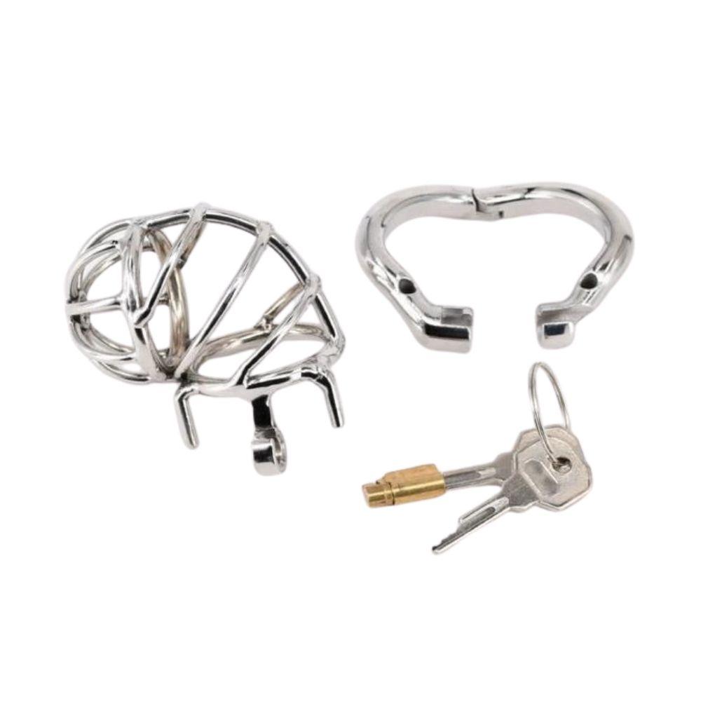 Keuschheitsgürtel aus Metall, 6 cm lang
