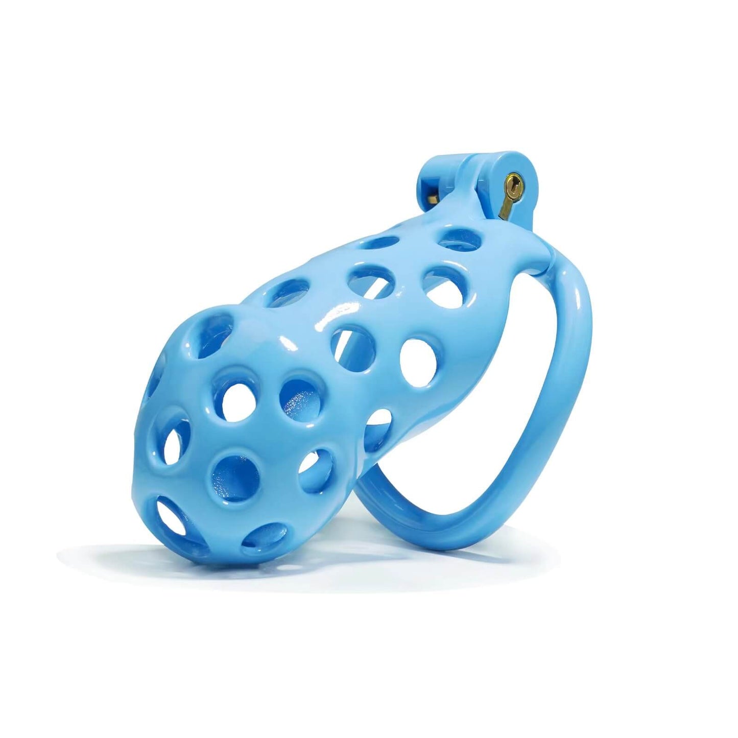 Blue Hole Cobra Chastity Cage Kit - 1.77 to 4.13 Inches Long