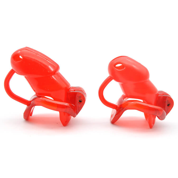 Cage de chasteté en silicone à pointes