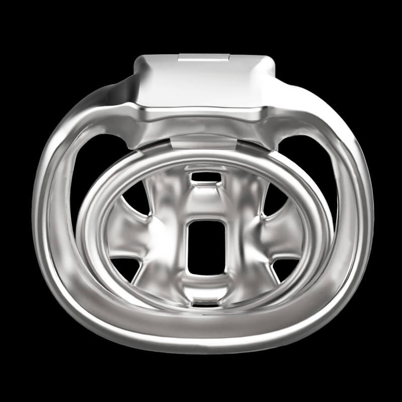 Cage de chasteté en acier inoxydable HT-v4 Nub