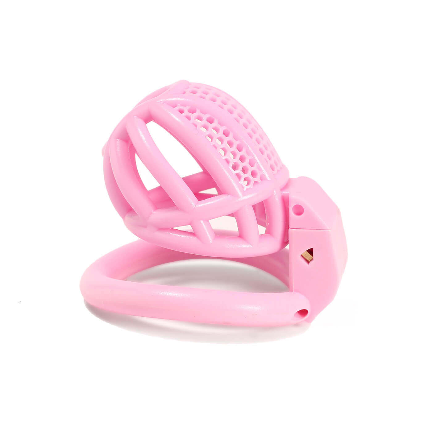 Mini dispositif de chasteté en nid d'abeille avec 4 anneaux