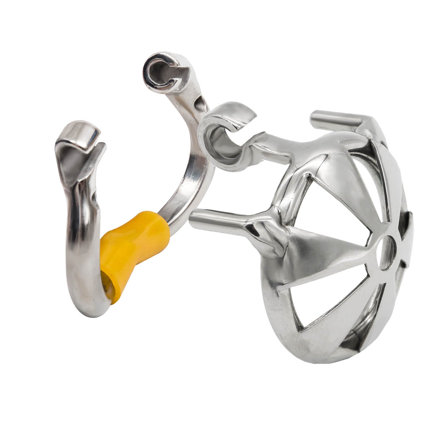 Dispositif de chasteté masculin en acier inoxydable de très petite taille