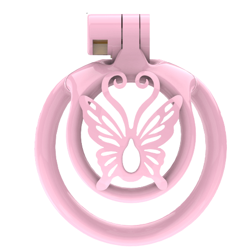 Cage de chasteté super petite WX-4 Sissy avec 5 anneaux en arc