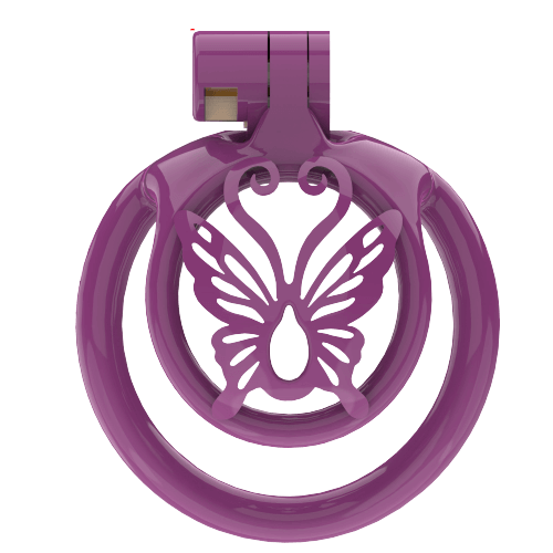 Cage de chasteté super petite WX-4 Sissy avec 5 anneaux en arc