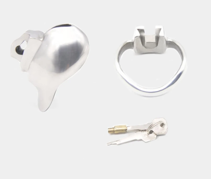 Cage de chasteté micro HT V3 The Steel Nub