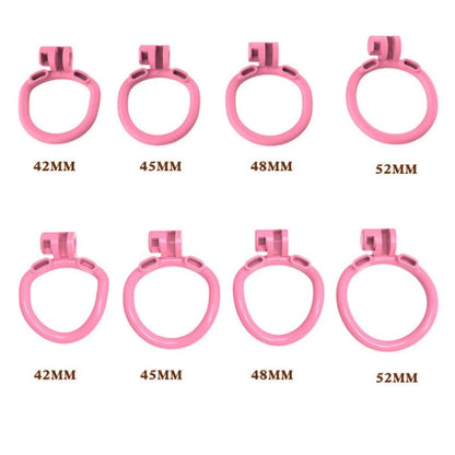 Pink Flat Chastity Lock