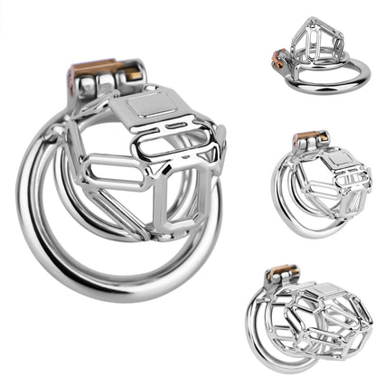 304 Stainless Steel Cock Cage - 1