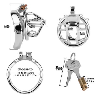 304 Stainless Steel Cock Cage