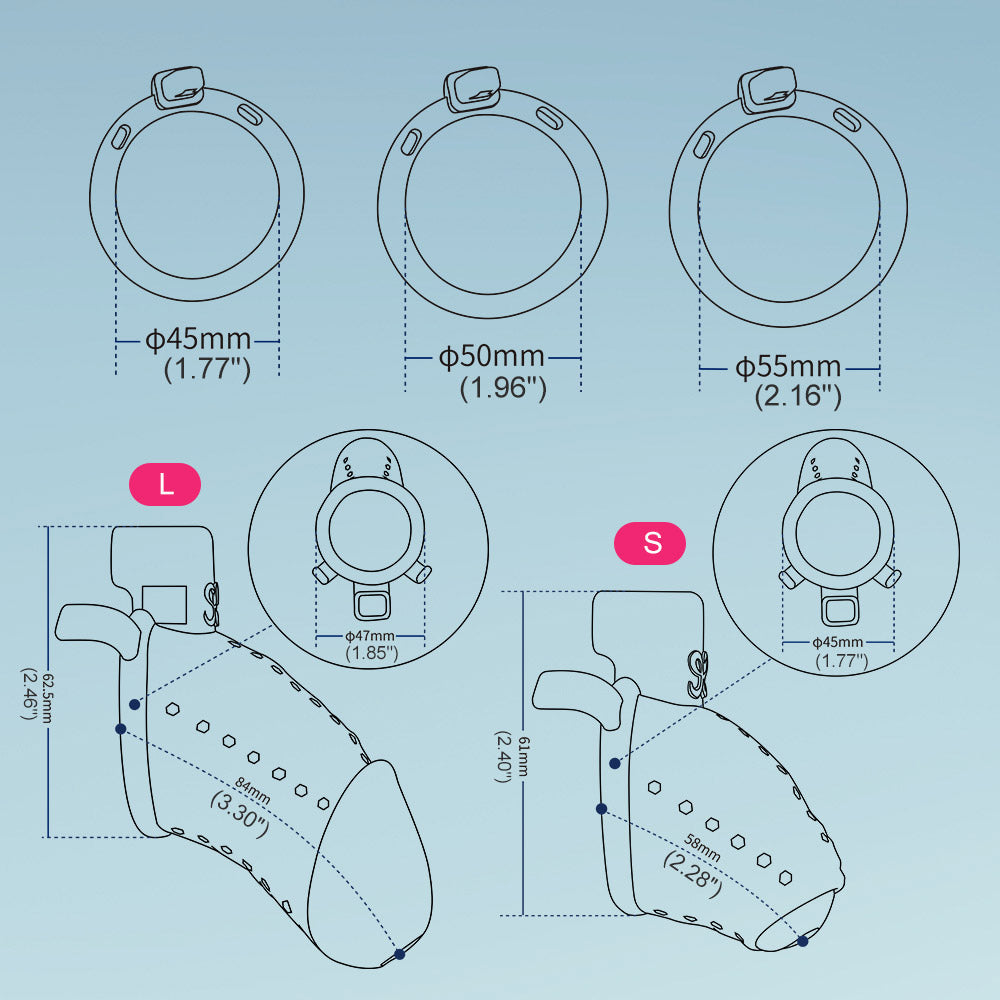 3D Simulation Cock Cage